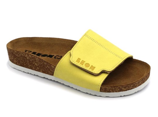 Dámská zdravotní obuv Leons Tami - Žlutá