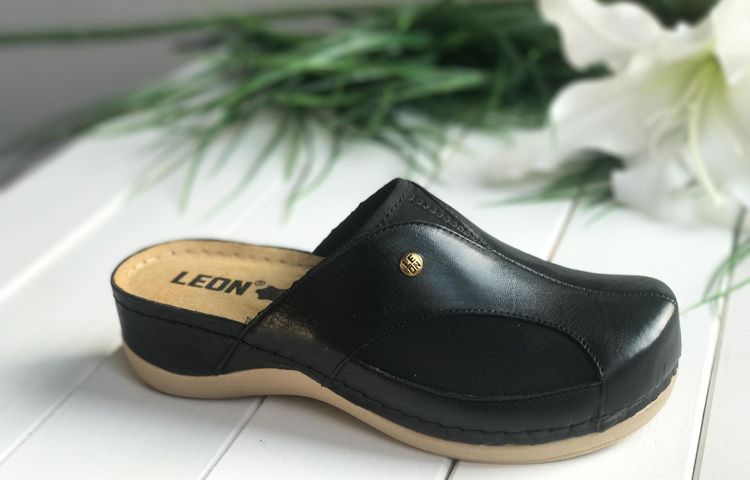 Zdravotní obuv na halluxy Leons Comfy - Černá