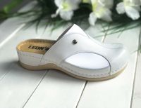 Zdravotní obuv na halluxy  Leons Comfy - Bílá