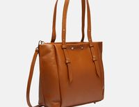 Santini Firenze kožená kabelka shopper - Cognac