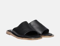 Steve Madden kožené pantofle - Černá