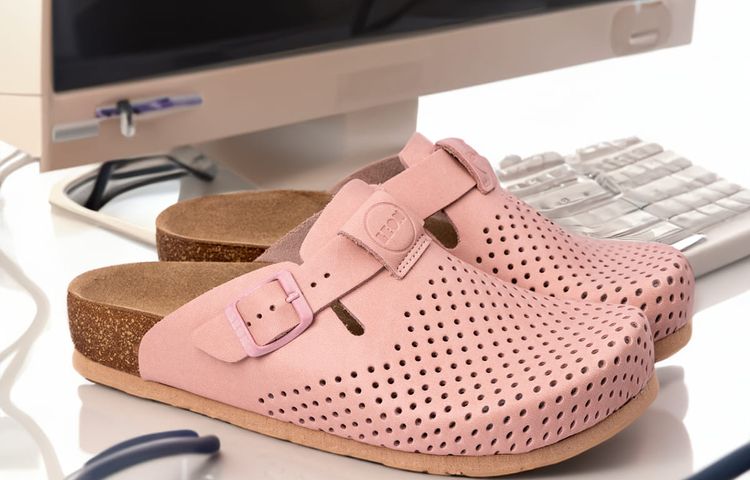 Dámská zdravotní obuv Leons Gabi New - Růžová