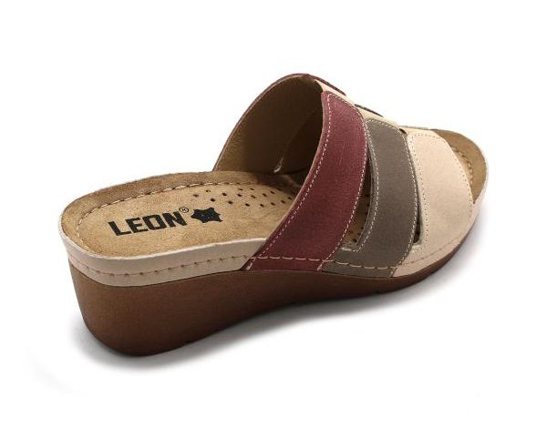 Dámská zdravotní obuv Leons Mona - Béžová, Rosé