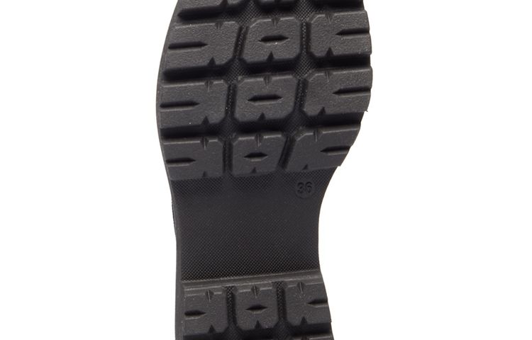 Mirror lace-up boots - Černá