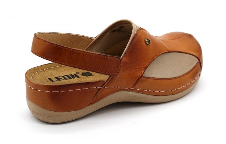 Dámská obuv na halluxy Leons Comforta - Hnědá