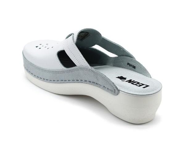 Dámská zdravotní obuv Leons Step - Bílá