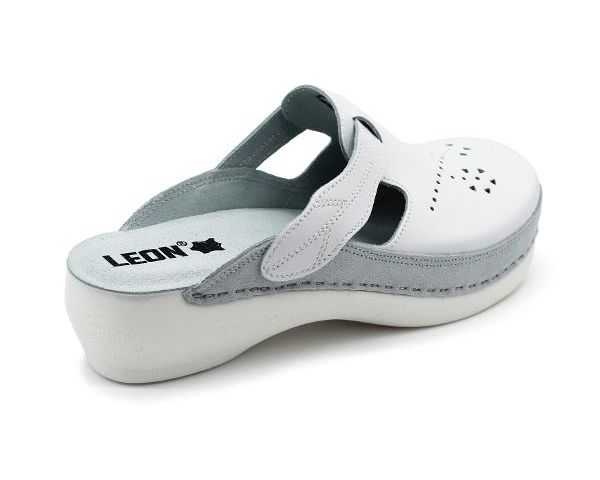 Dámská zdravotní obuv Leons Step - Bílá