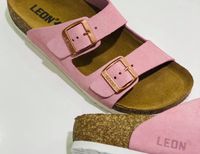 Dámská zdravotní obuv Leons Sport semiš - Rosé semiš