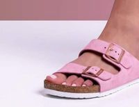 Dámská zdravotní obuv Leons Sport semiš - Rosé semiš