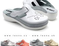 Dámská zdravotní obuv Leons Step - Bílá
