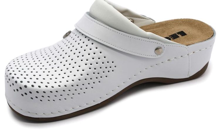 Zdravotní obuv Leons Mediflex - Bílá