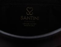 Santini Firenze kožená kabelka - Černá