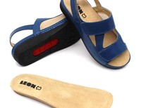 Zdravotní halluxové sandály Leons Adriana - Modrá
